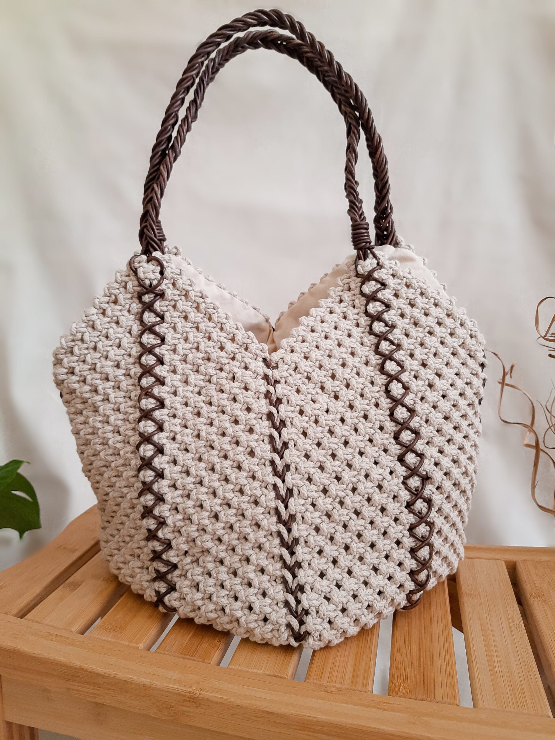 Torebka na ramię shopperka Toolip Pure Nature - naturalna - obrazek 5