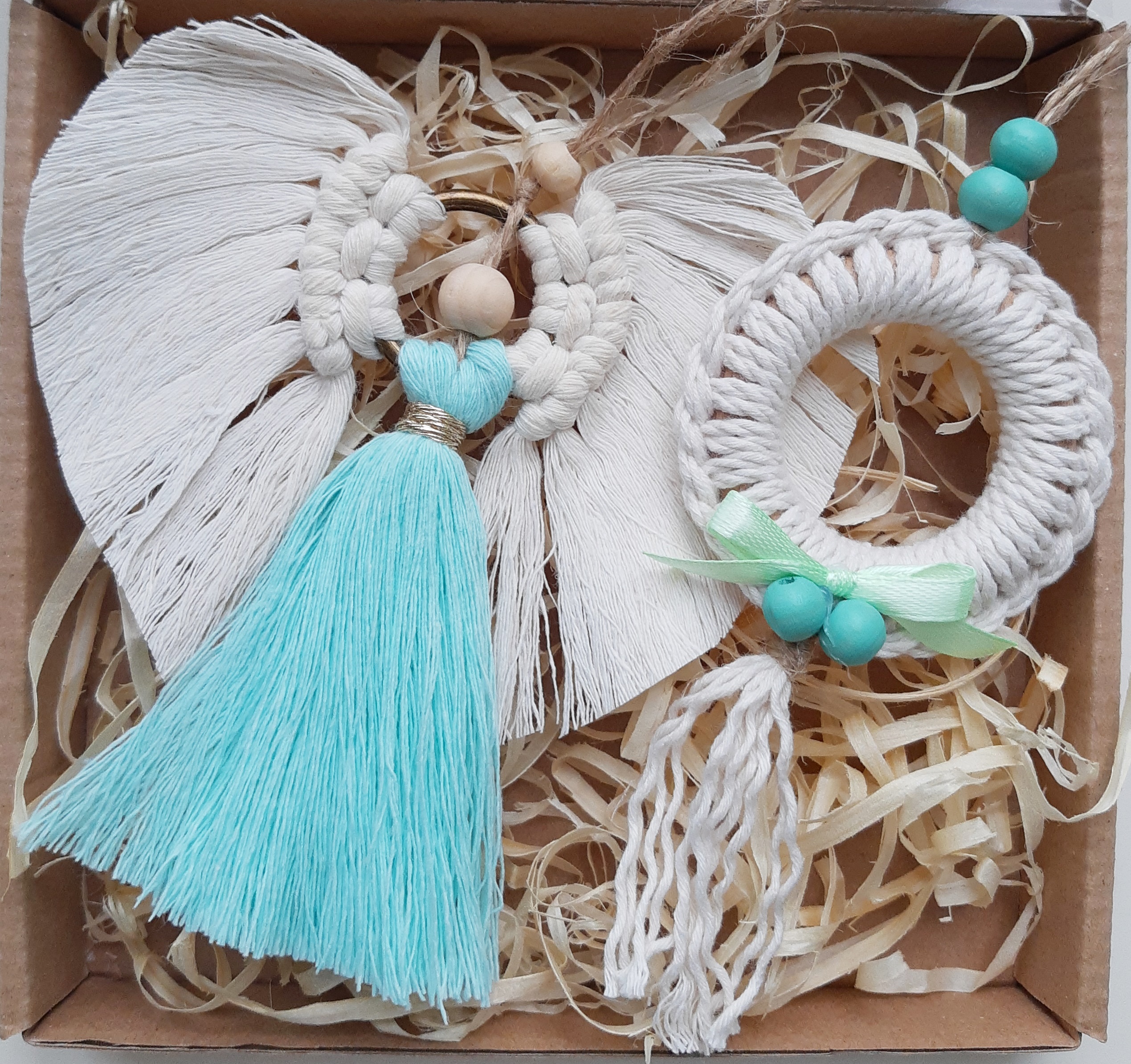 Zestaw ozdób świątecznych 6 szt. - wybierz ozdoby sam - miętowy - obrazek 9