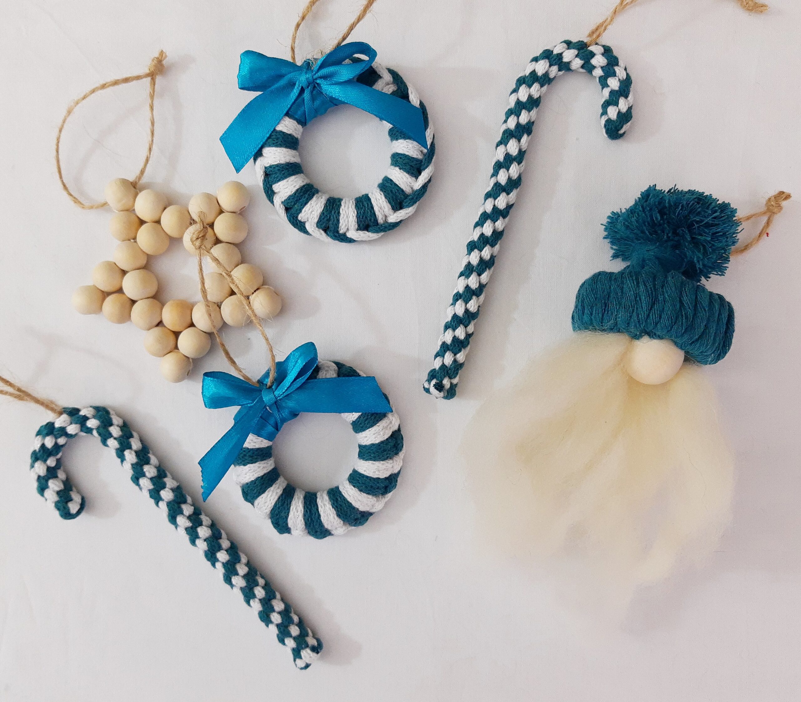 Zestaw ozdób świątecznych 4 szt. - wybierz ozdoby sam - morski - obrazek 8