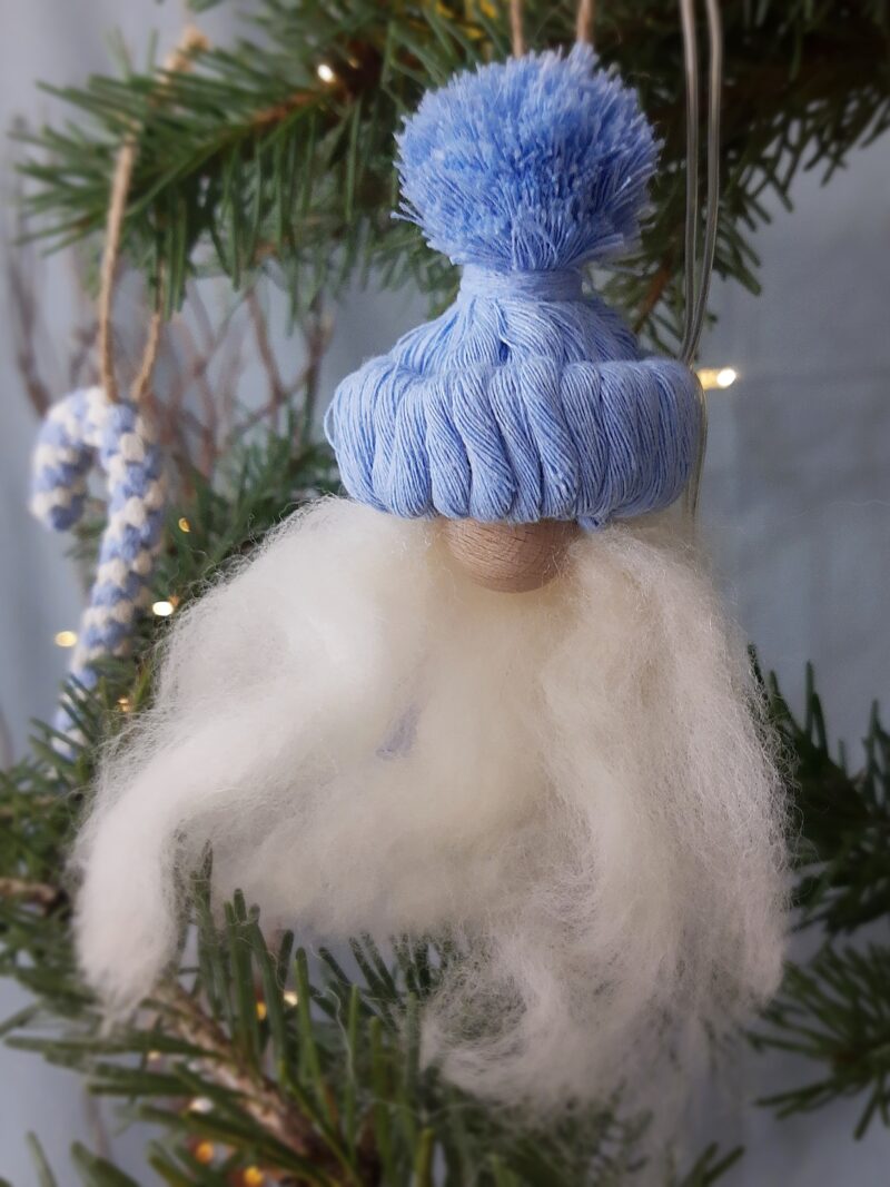 Zestaw ozdób świątecznych 6 szt. - wybierz ozdoby sam - błękitny