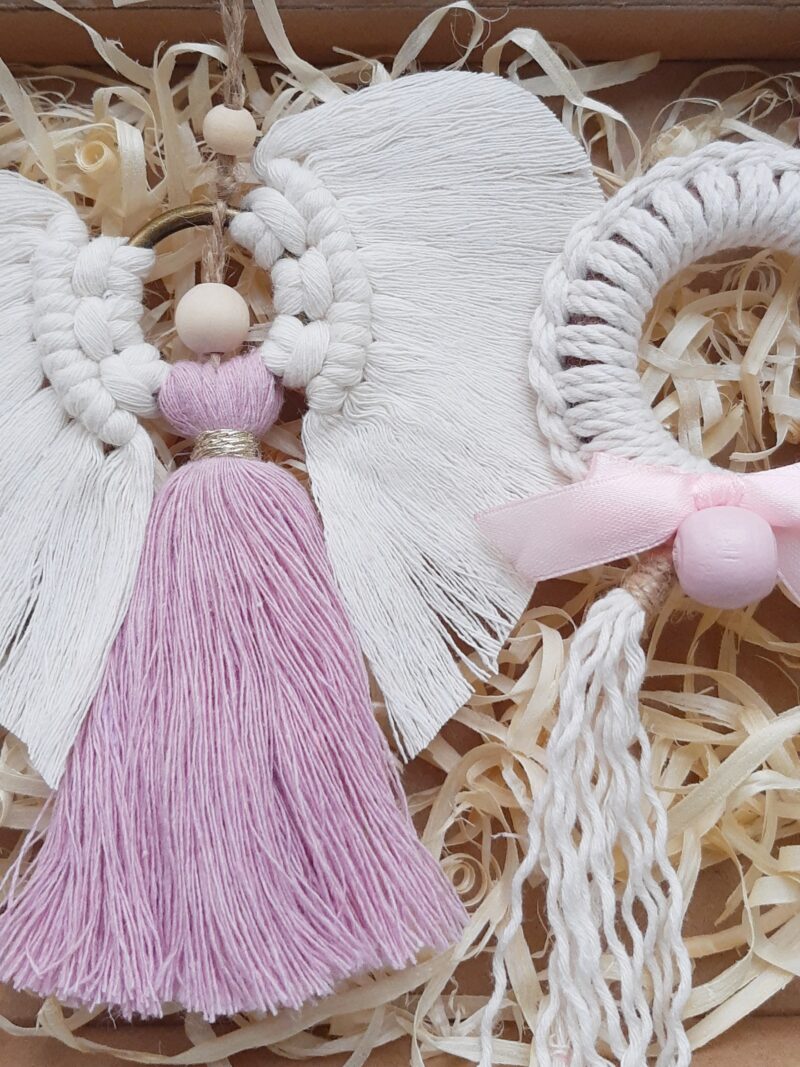 zestaw różowy 2 szt RA