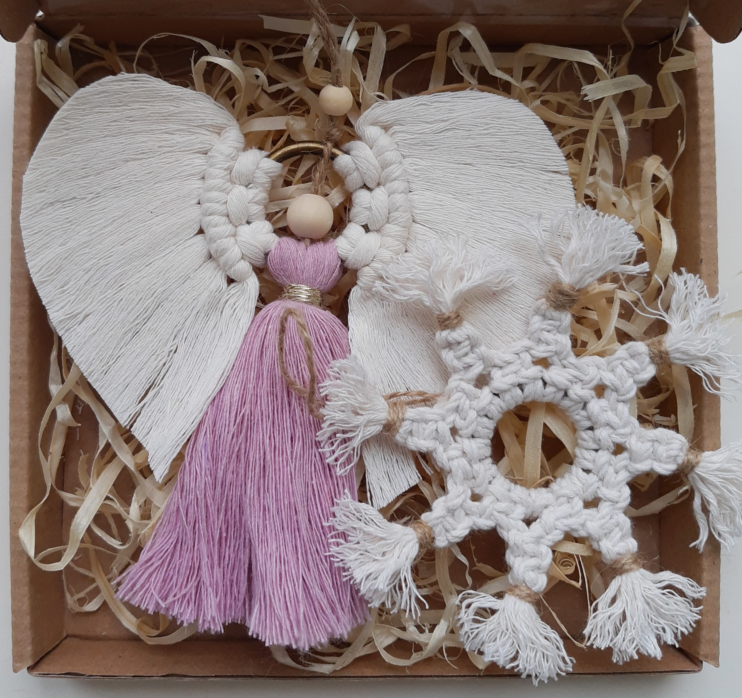 Zestaw ozdób świątecznych 2 szt. - wybierz ozdoby sam - różowy - obrazek 10