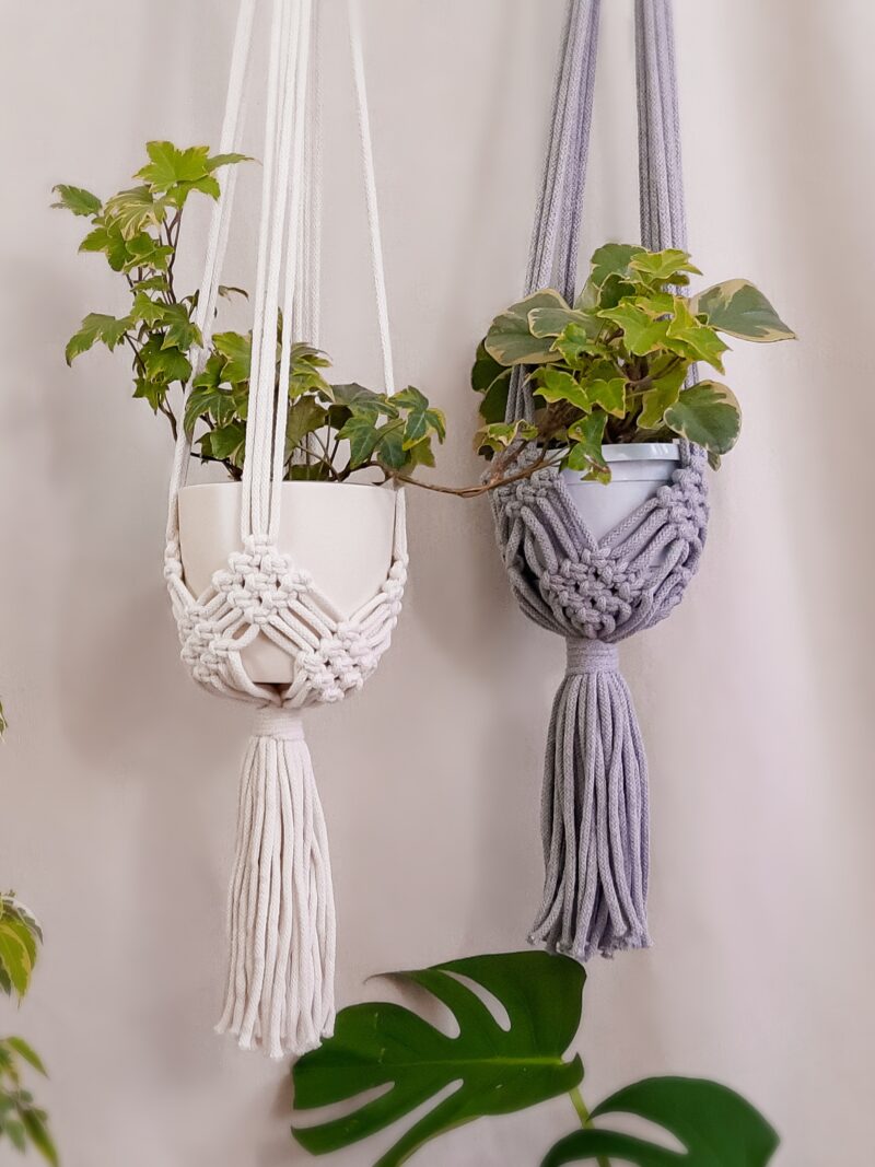 Kwietnik makrama Diana - wybierz kolor